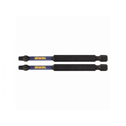IRWIN Impact Pro Bitspitze SQ2 x 89 mm (2 Stück)