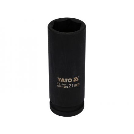 YATO Maschinenlanger Steckschlüssel 1/2" 21 mm CrMo