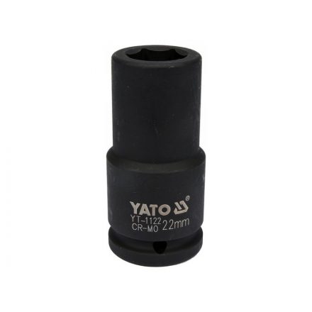 YATO Maschinenlanger Steckschlüssel 3/4" 22 mm CrMo