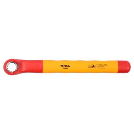 YATO Gebogener Sternschlüssel 11 mm / 170 mm CrV isoliert bis 1000 V