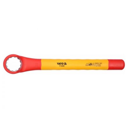 YATO Gebogener Sternschlüssel 32 mm / 310 mm CrV isoliert bis 1000 V