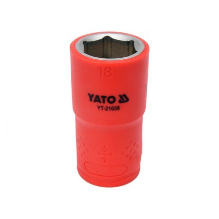 YATO Isolierter Steckschlüssel 1/2" 18 mm 1000 V CrV