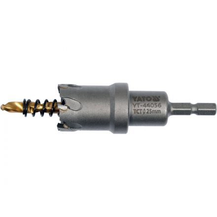 YATO Lochsäge 25 mm TCT mit Bit-Aufnahme