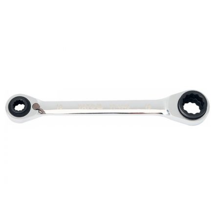 YATO Ratschenschlüssel 10-13 mm x 17-19 mm / 200 mm 72T CrV